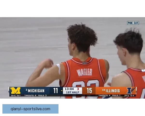 康涅狄格大学力克伊利诺伊基顿瓦格勒独得二十分助球队取胜